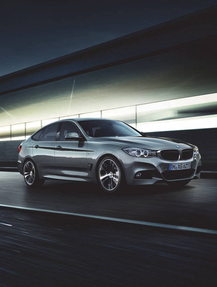 BMW řady 3 Gran Turismo Ceny a výbava Stav: Březen 2016 Radost z jízdy BMW ŘADY 3 GRAN