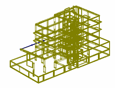 3.3.1 Model v programu FEAT 2000 Ve statickém softwaru FEAT 2000 byl vytvořen model objektu a vyhodnoceny účinky zatížení působících na konstrukci.