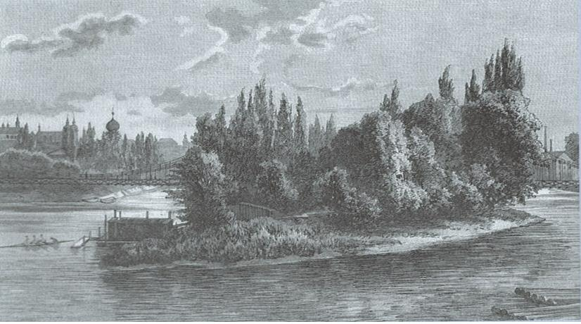 dokončena r. 1812. Pořádaly se zde taneční zábavy (i venkovní), promenádní koncerty, plesy, kabaretní i varietní vystoupení. O sto let později byl v budově zřízen také kinosál.