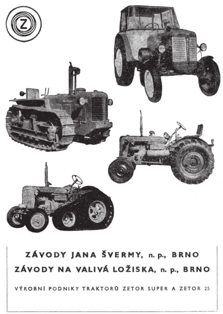 HISTORIE TRAKTORŮ ZETOR montáže nejsilnějších Zetorů do Martina na Slovensku a inovace po privatizaci až do současnosti.