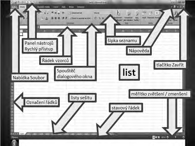 1. Jmenuji se Excel, Microsoft Excel Obrázek 1.