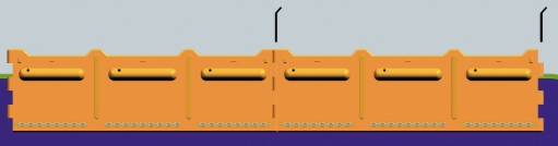 VI. Norné stěny Norné stěny k zachycování nebezpečných látek Konstrukce stěn a spojovacích elementů zajišťuje odolnost kovových součástí proti korozi způsobené zejména mořskou vodou.