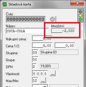 Skladové funkce 1. Základní charakteristiky Program Data Manager má implementovanou podporu pro jednoduché skladové hospodářství. Na každé kartě artiklu (PLU) je políčko s názvem Množství.