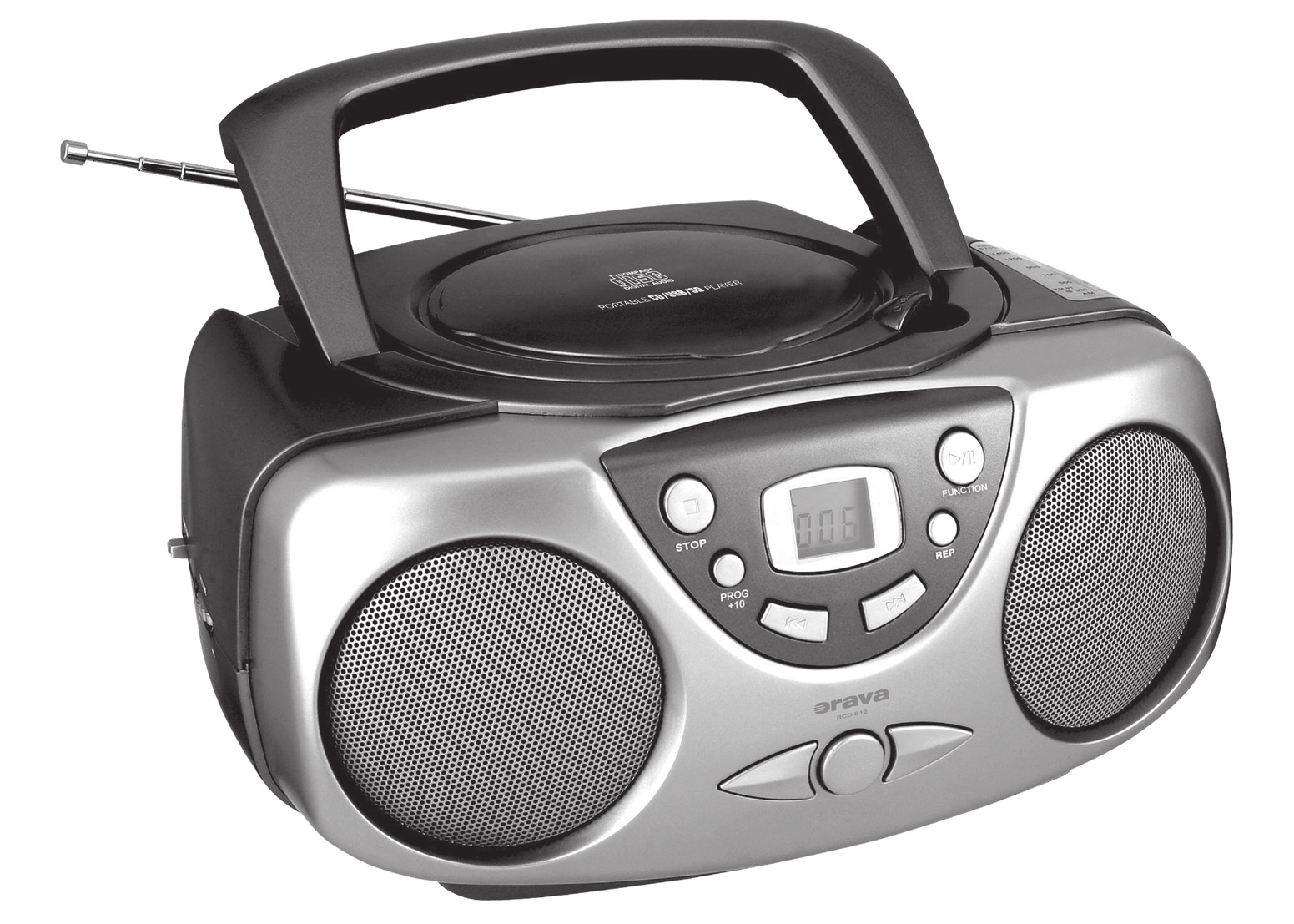 RCD-812 CD/MP3/WMA/USB/SD prehrávač s AM/FM
