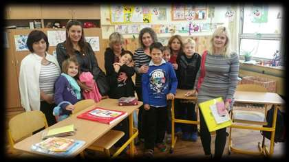 XI. Projekty školy Letošní projekt Čtenářské dílny Stínování kolegů v zahraničí byl ve znamení práce s dětskými knížkami, které se v rámci projektu do všech tříd nakoupily.