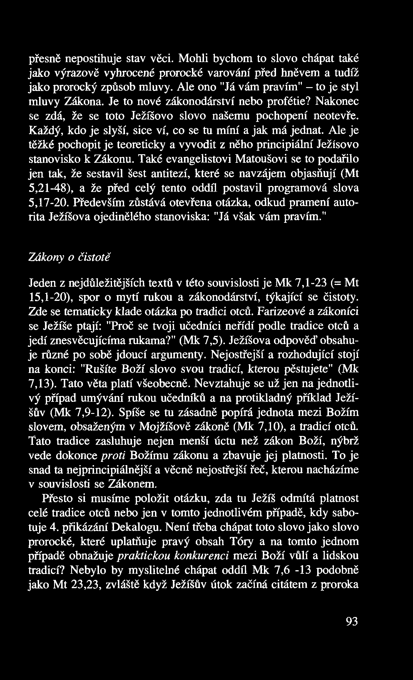 čistota datování křesťana
