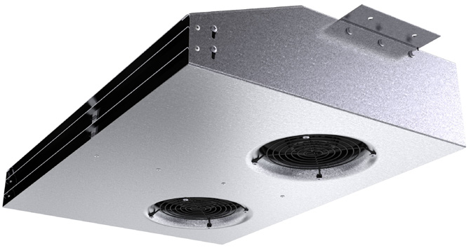 Posuvný JET ventilátor AJR (F) TR Nová séria posuvných ventilátorov pre hromadné garáže s odolnosťou F400/120.