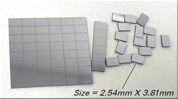 Laserové orýsování laser scribing Vytvoření zářezů nebo řady otvorů Zeslabení materiálu