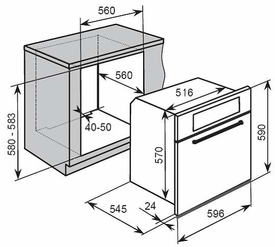 P632BS/SS/W Rozměry výrobku a výřezu pro vestavbu Rozměry výrobku Výška: 590 mm Šířka: 596 mm Hloubka: 545 mm Rozměry otvoru Výška: 580 583 mm Šířka: 560 mm Hloubka: 560 mm Specifikace produktu o 9