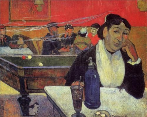 Van Goghův psychický stav se ale zhoršoval a po několika rozepřích s Gauguinem si uřízl kus ucha (další z šílených aktů, díky kterým je s absintem spojován více než ostatní umělci).