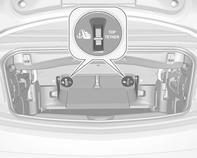 Top-tether upevňovací poutka Vozidlo je vybaveno dvěma upevňovacími oky na zadní straně zadních opěradel. Upevňovací poutka Top-tether jsou označena symbolem dětské sedačky :.