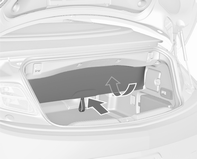 Rozšíření zavazadlového prostoru Složení přepážky v zavazadlovém prostoru Pro zvětšení