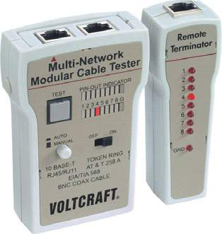 Speciální nabídka Tester pro instalaci kabelů Fluke Networks MS2-KIT Microscanner2 Obj. č.
