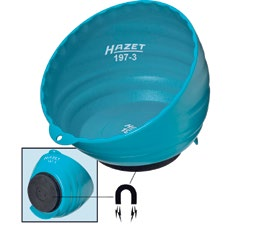 6 Garážová technika MAGNETICKÁ MISKA HAZET Špeciálne tvarovaná miska pre