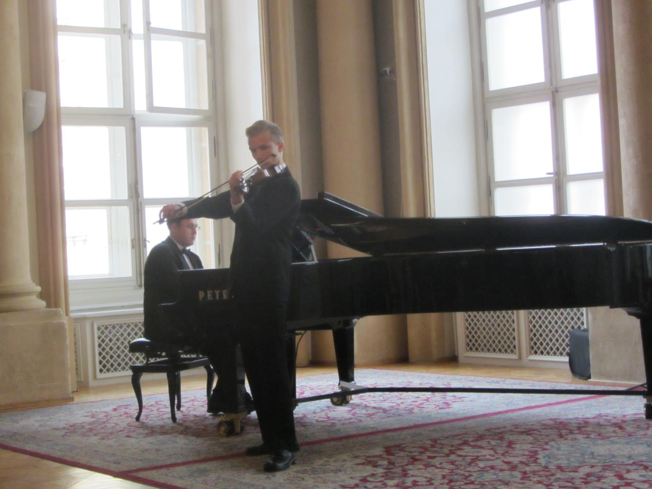 slavnostní koncert mladých umělců