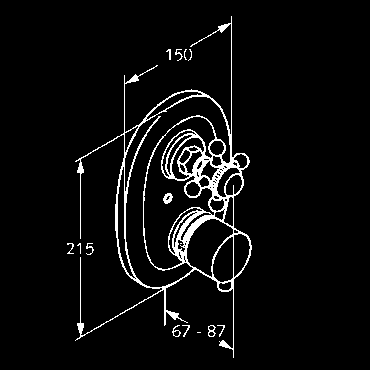 206,42 282,67 KLUDI ADLON  35156 poistka proti obareniu 40 C s uzavieracím ventilom chróm mosadz