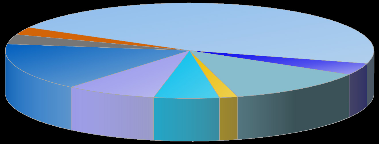 Struktura zaměstnanců v evidenčním počtu a zaměstnavatelé podle kategorií Structure of registered number of employees on payroll and employers by categories Farmaceuti Pharmacists 2,61% ZPBD PWPQ