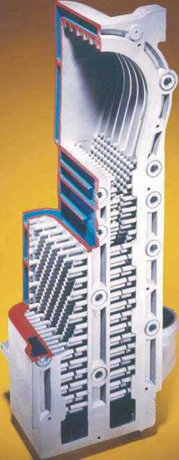 předsměšováním Ventilátor Ionizační elektroda/ zapalovací elektroda Plynový multiblok Venturiho