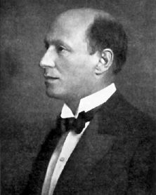 Oskar Ernst Bernhardt (1875-1941), obchodník, spisovatel 1915-1919 internace na ostrově Man přednášková činnost manželka Maria: léčitelka 1923 Velký