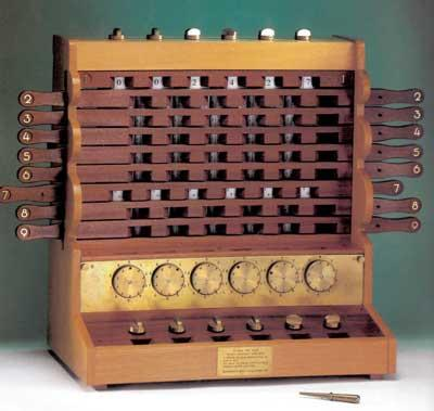Vynálezcom prvého mechanického počítacieho stroja z roku 1623 je Wilhelm Schickard.