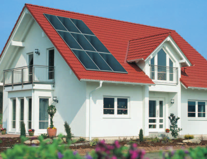 24/25 Už s cca. 12 m 2 modulov Vitovolt 200 je možné pokryť približne polovicu spotreby rodinného domu.