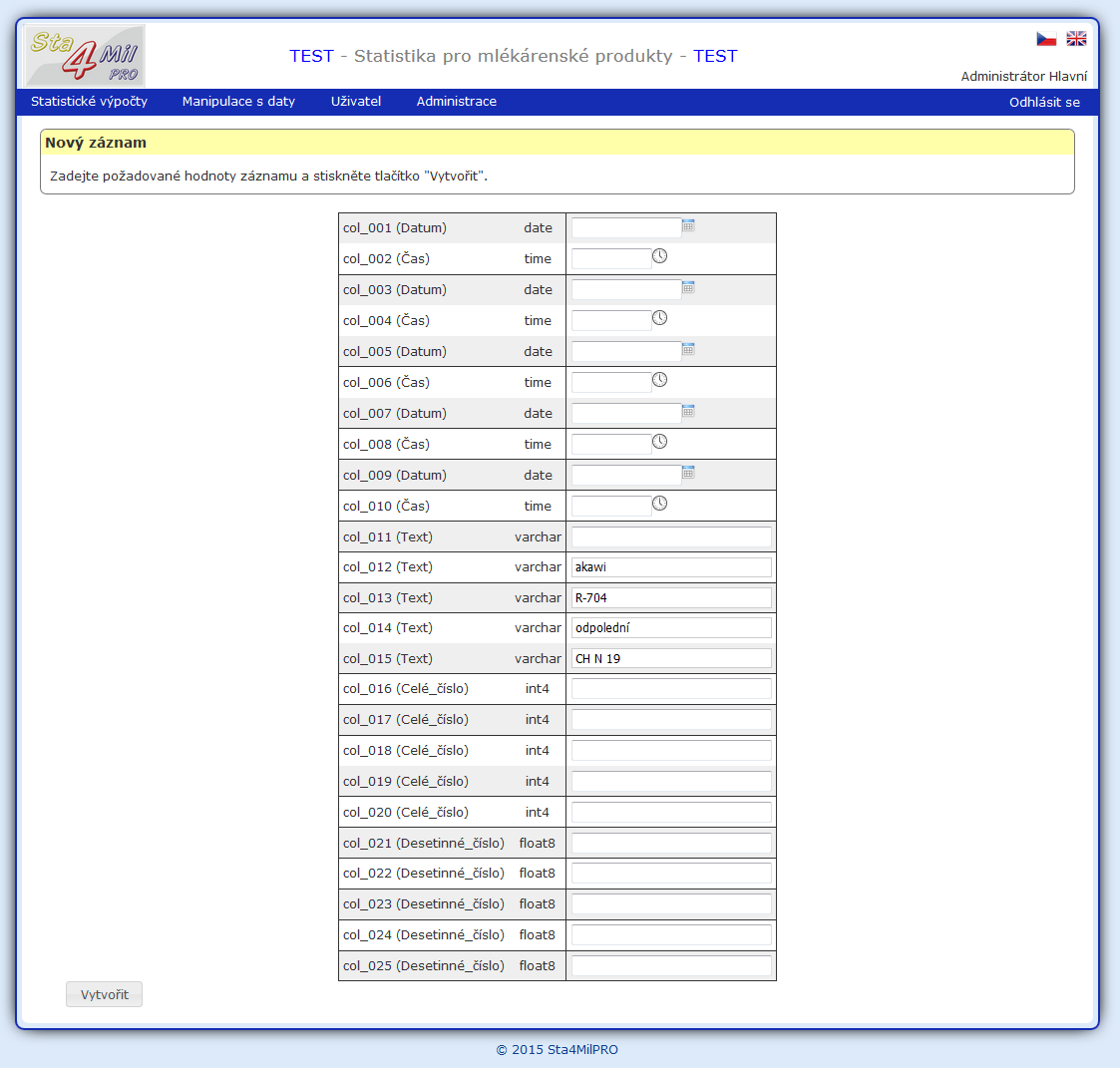 3.6. Manipulace s daty 3.6.1.