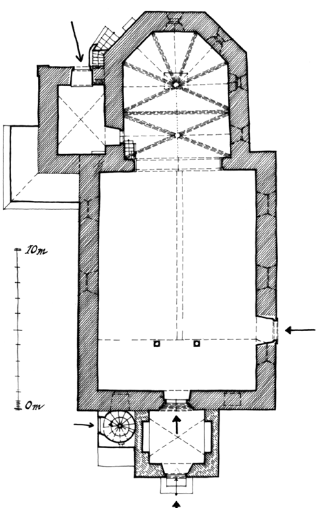 Kostel sv. Martina v Blížejově, vesnici podchycené historickými zprávami poprvé až v roce 1324, spadal v druhé polovině 14. a na počátku 15.