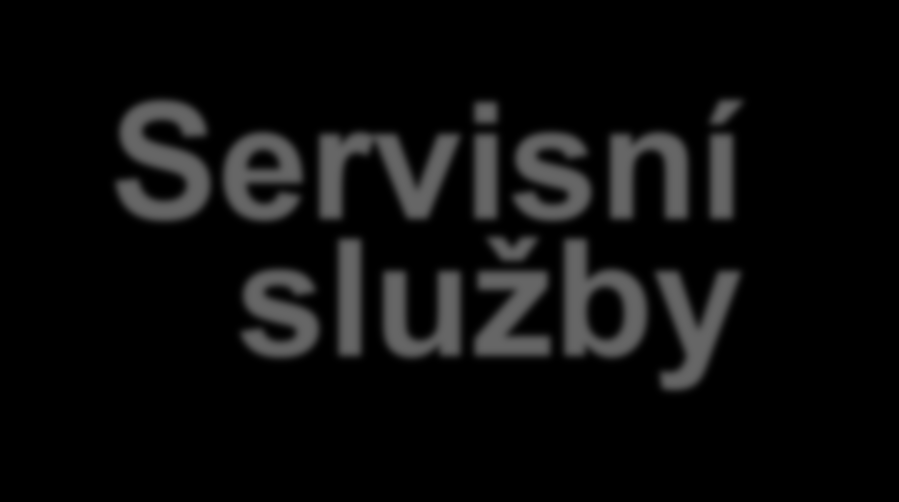 Servisní služby