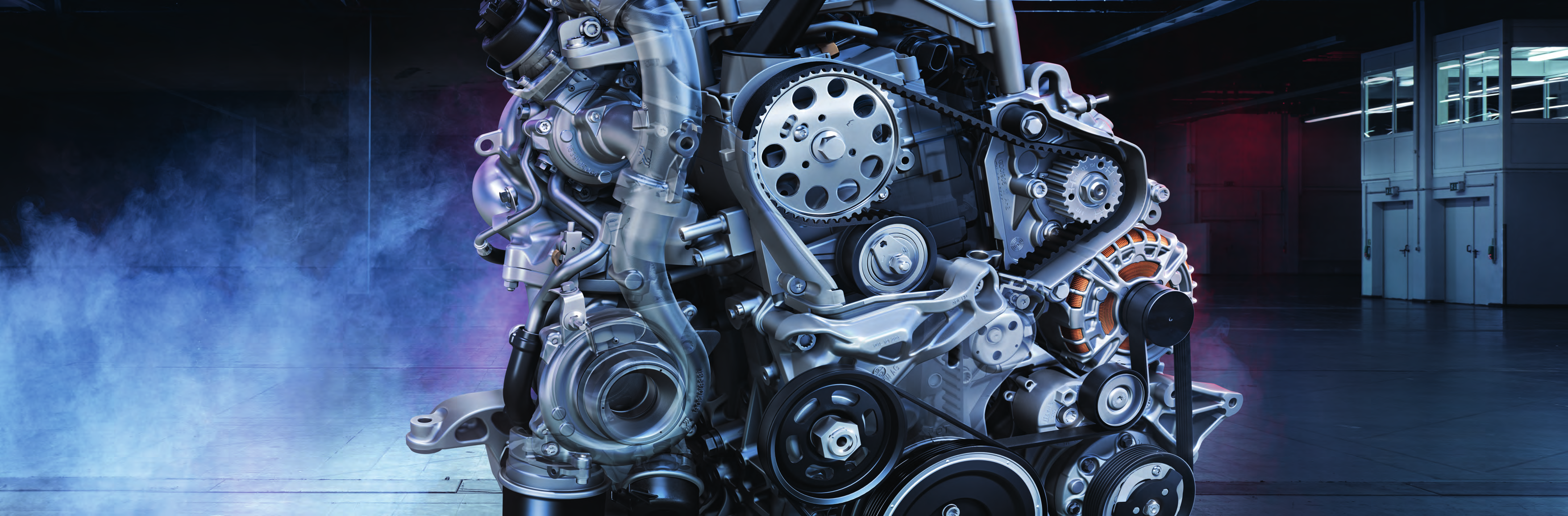 Nově vyvinuté motory TDI. Agregáty s dlouhou životností vyvinuté speciálně pro užitkové vozy.