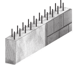 sádrokart. deskami vyztužený beton kovové přepážky běžné sklo tehlové steny drevená konšrukcia so sadrokart.