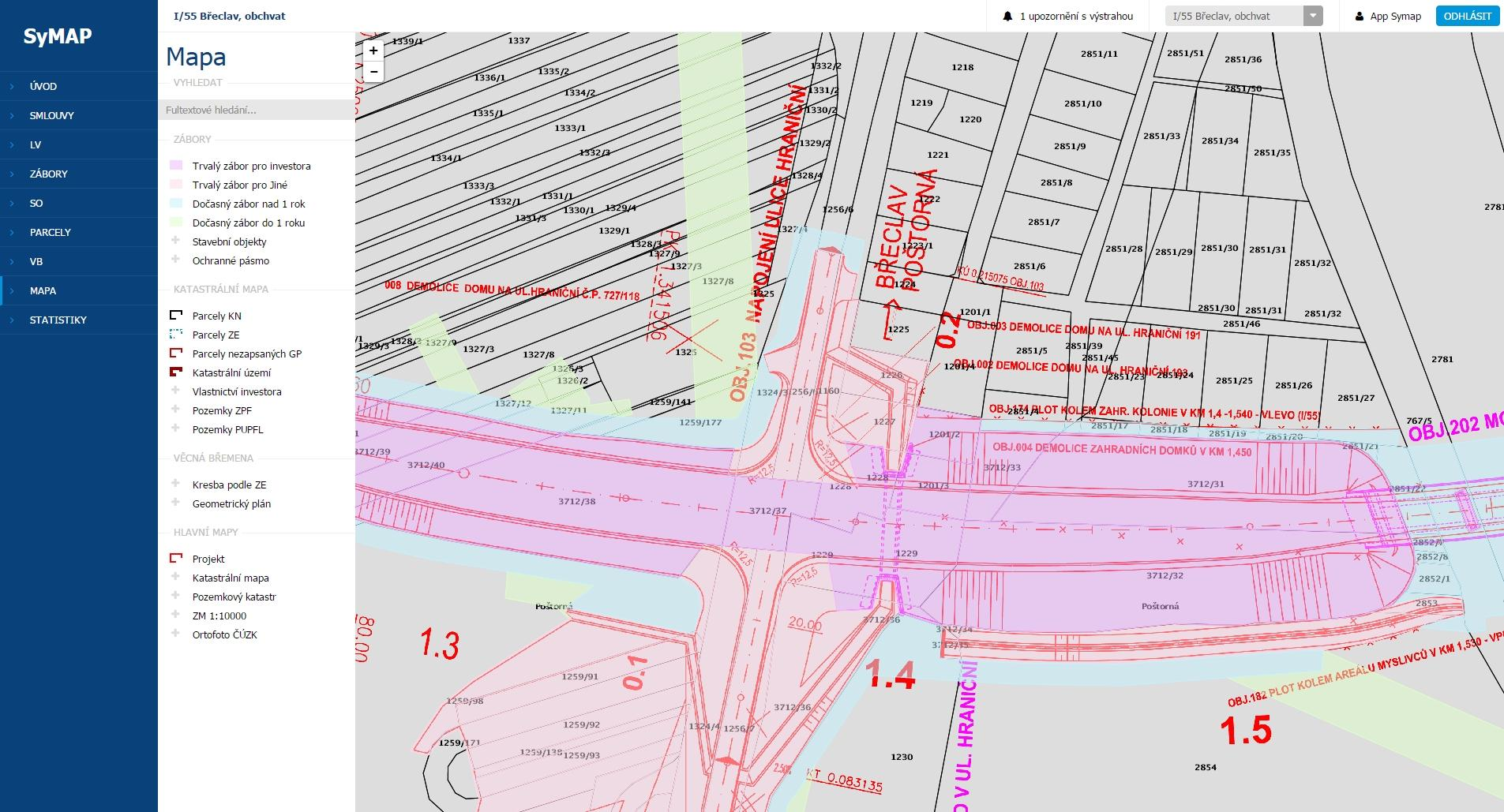 SyMAP - VÝKUPY A MANDATÁŘSKÁ ČINNOST - -