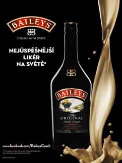: 15 x 0,5 l baileys 17% bal.
