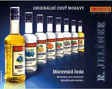 slivovice bílá 3 - letá 45%, bohemia honey 35%,