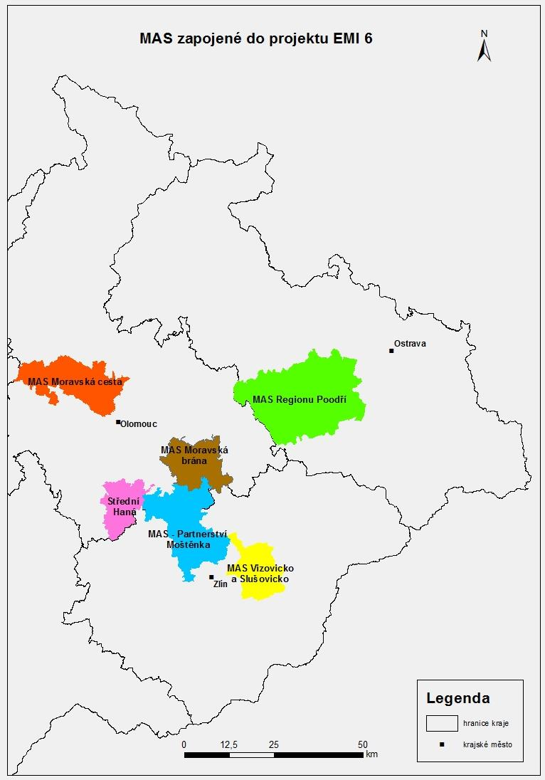 Moravská brána, MAS Vizovicko a