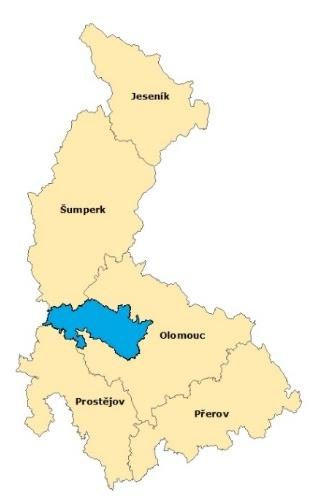 Tyto obce jsou součástí národopisného území Haná, které se rozprostírá v povodí řeky Moravy. Jde o významnou zemědělskou oblast, jejíž část je v Chráněné krajinné oblasti Litovelské Pomoraví.