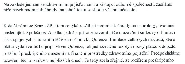 za balení úhrada pro konečného spotřebitele ve výši 7 132,29 Kč, kdežto v hodnotící zprávě je uvedena hodnota 6497,72 Kč.