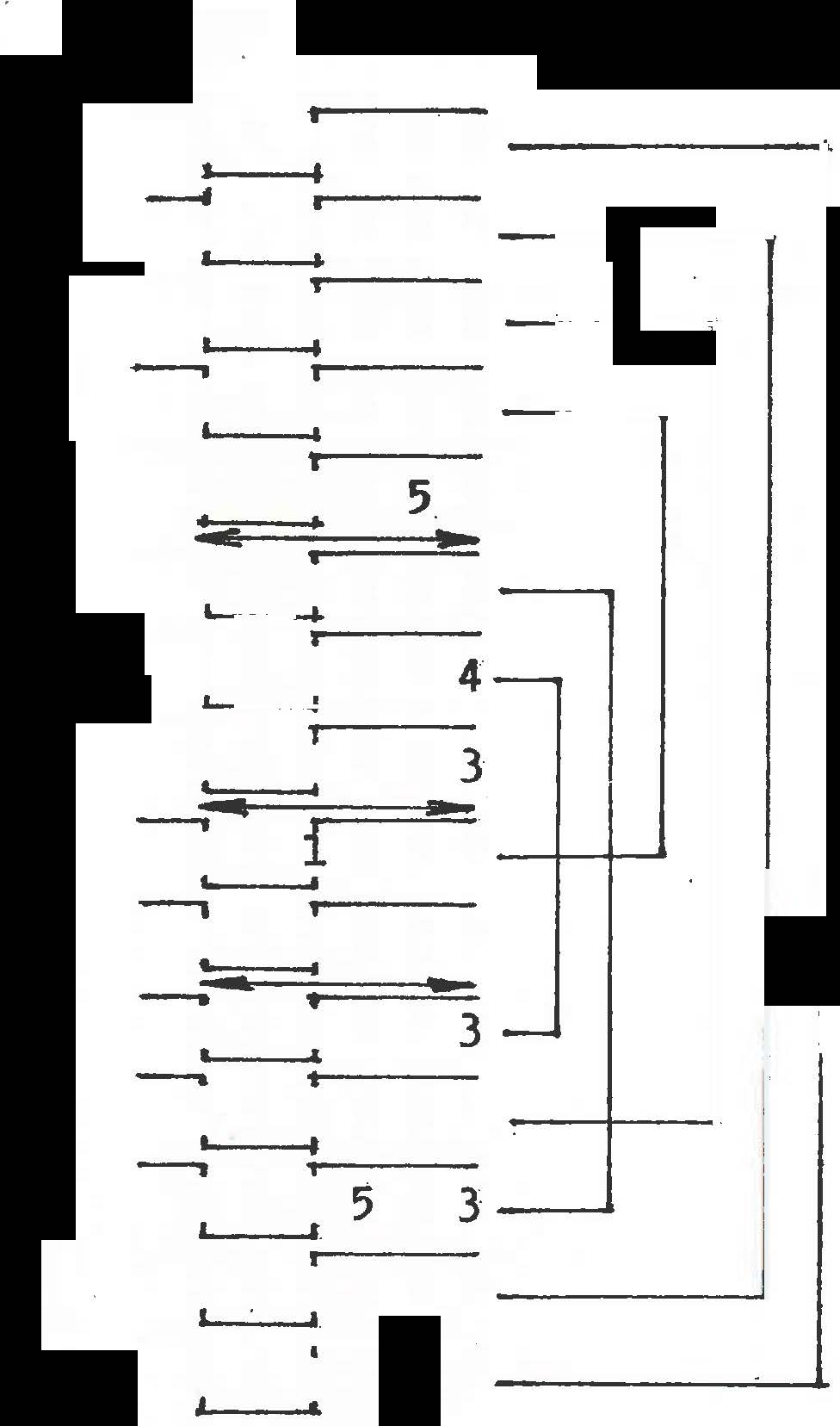 .. 2. Mody o rozsahu chromatické části 3 půltóny : Schéma Poznámka!. 1. ---. 1112 1 6 s, 1 1 l 2 2 5: -._.