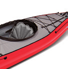 Celý je krytý neodnímatelnou palubou a vybavený pohodlnou sedačkou. K pádlování je ideální použít seakajakové dvojpádlo. EN FRAMURA is the fastest kayak produced by GUMOTEX.