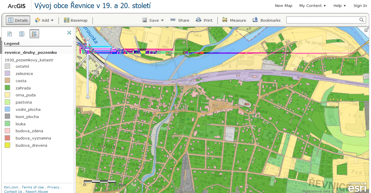 ČVUT v Praze 6. PREZENTACE VÝSTUPŮ Obr. 6.2: Ukázka publikace na ArcGIS Online 6.2.3 ArcGIS Online Pro publikaci map na ArcGIS Online je nutné mít založený veřejný účet.