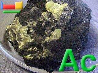 Aktinium Objevil ho francouzský chemik André-Louis Debierne v roce 1899 v uranové