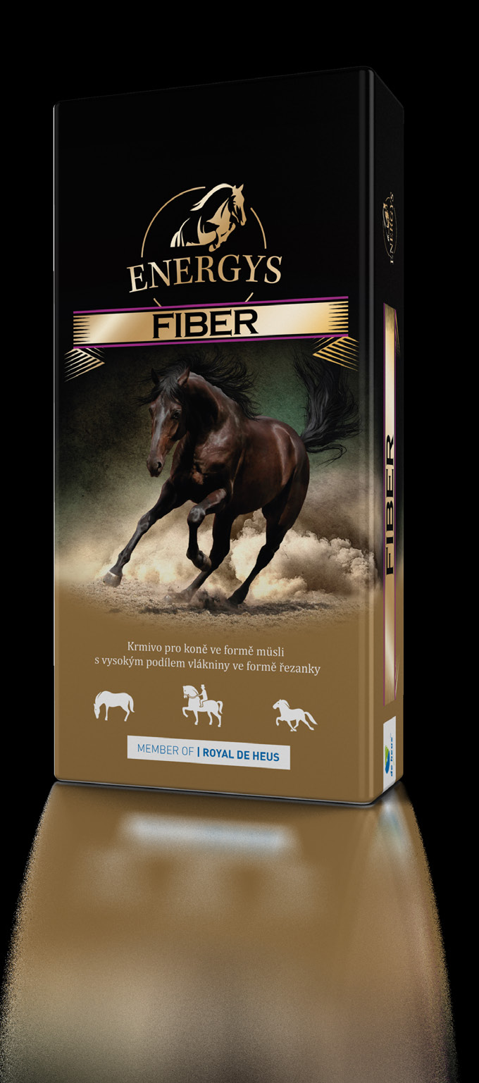 FIBR Krmivo pro koně ve formě müsli s vysokým podílem řezanky Krmivo ve formě müsli,