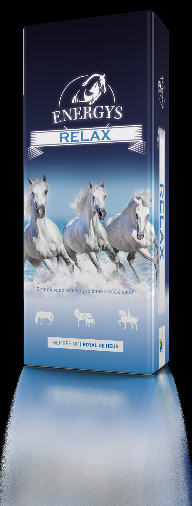 RLX Granulované krmivo pro koně v nízké zátěži Krmivo určeno především pro koně v nízké zátěži, pro hobby a provozní koně.