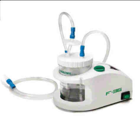 podtlak 0,80 bar - 600 mmhg / - 80 kpa Odsávačka F-36N 1716.