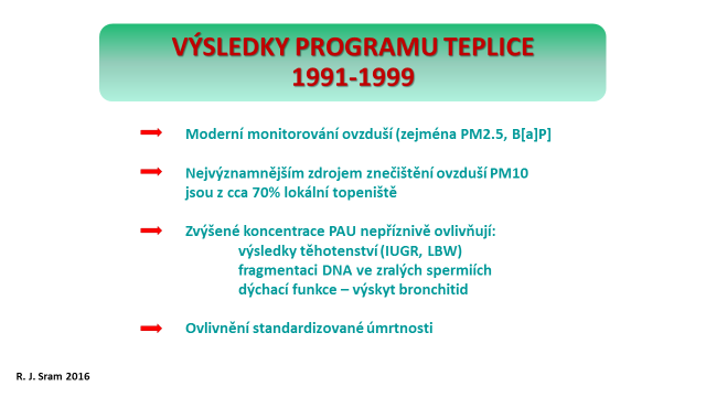 9 Bylo prokázáno, že největším zdrojem znečištění jsou z cca 70% lokální topeniště, Proto česká vláda