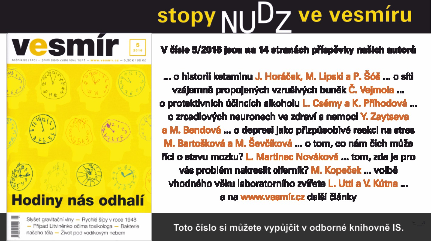 AKTUALITY IS Novinky knihovního fondu Časopisy Acta medicinae 2016; 5 (1, 2) Česká a slovenská neurologie a neurochirurgie 2016; 49/112 (2) Dynamic Psychiatry 2015; 48 (4 6) Hiroshima Journal of
