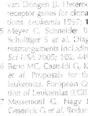 disease. Bld 2002; 99: 2315-2323 10 Pngers-Willemse MJ. Seriu T, Stlz F, ďaniell E, Gameir P, Pisa P et al.