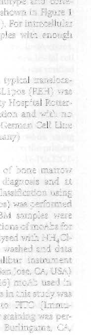 lymphblasts. This phenmenn is referred t as "aberrant expressin". The issue f the regulatry mechanisms that allw it has been addressed repeatedly thrughut the recenl 40 years [L2].