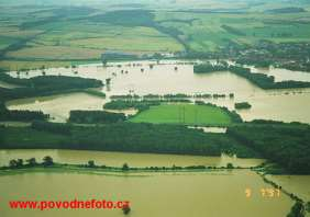 1997 - Otrokovice Povodeň 9.7.1997 Fatra Napajedla Povodeň 9.7.1997