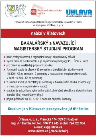 p.s. bakalářské a navazující magisterské studium oboru Veřejná správa a