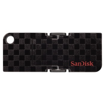 15. SanDisk Cruzer Pop Checkerboard SanDisk Cruzer POP Checkerboard má designový barevný look, je lehký, má praktický tvar a vejde se kamkoliv.